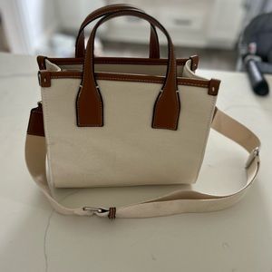 Zara mini canvas bag